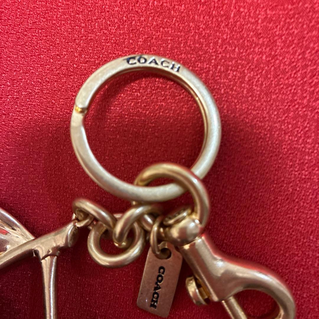 新品　コーチcoach チェリー バッグ チャーム　箱付き　税・送料込