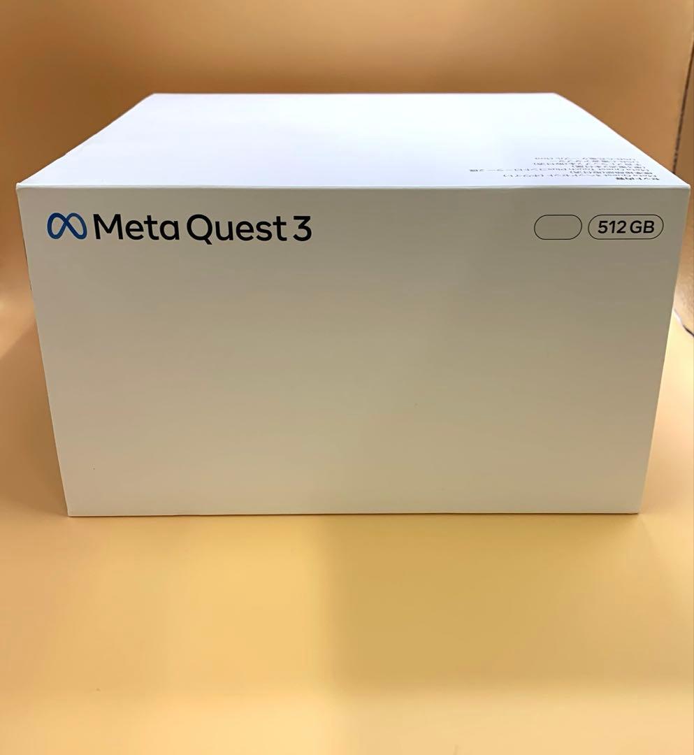 【美品】 Quest3 512GB 4K解像度 VRヘッドセット