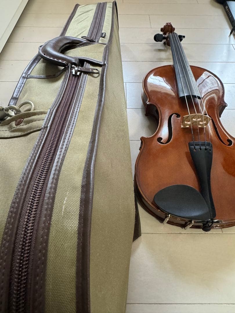 ビオラ15.5インチヴィオラViola 渋谷の楽器店でメンテナンスをしました