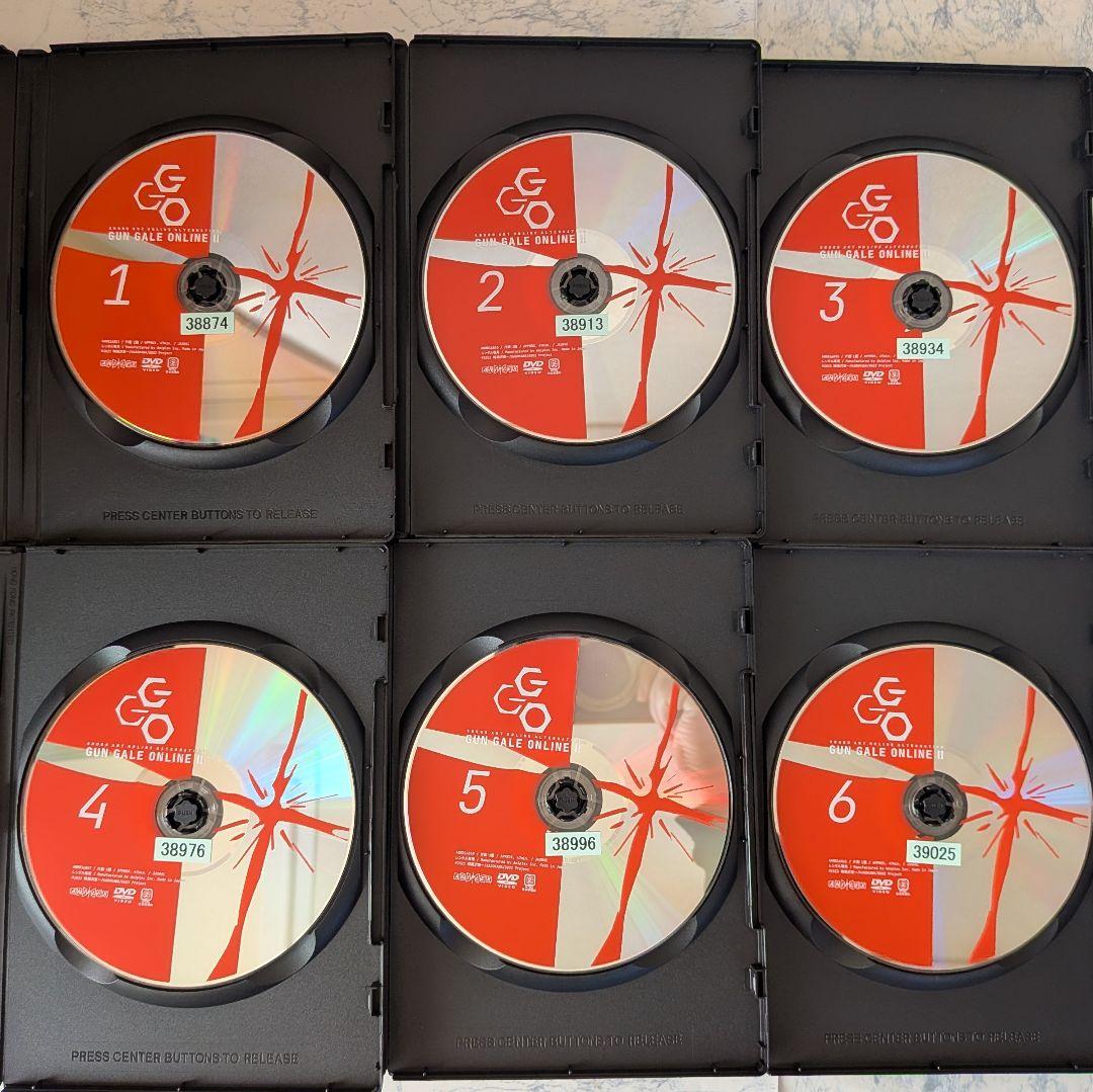 DVD　SAO 1、2、3、4期、Ex、劇場版、ガンゲイル 1、2期　全50巻