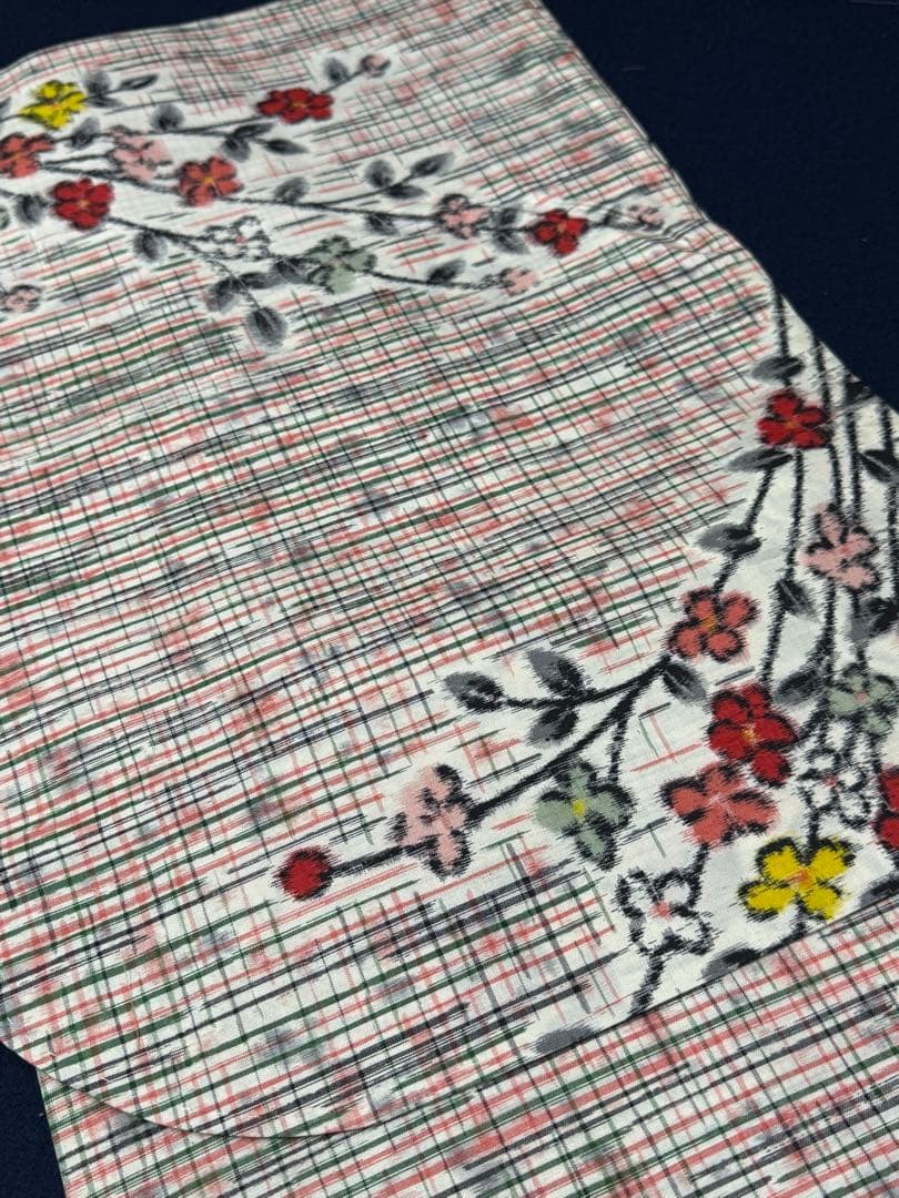 J-4アンティーク銘仙リメイク材料おまとめ売り着物１５枚正絹