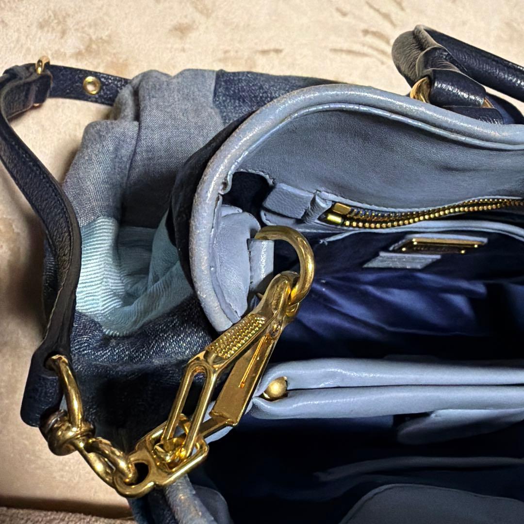 miu miu パッチワークショルダーバッグ 珍しいお品物です