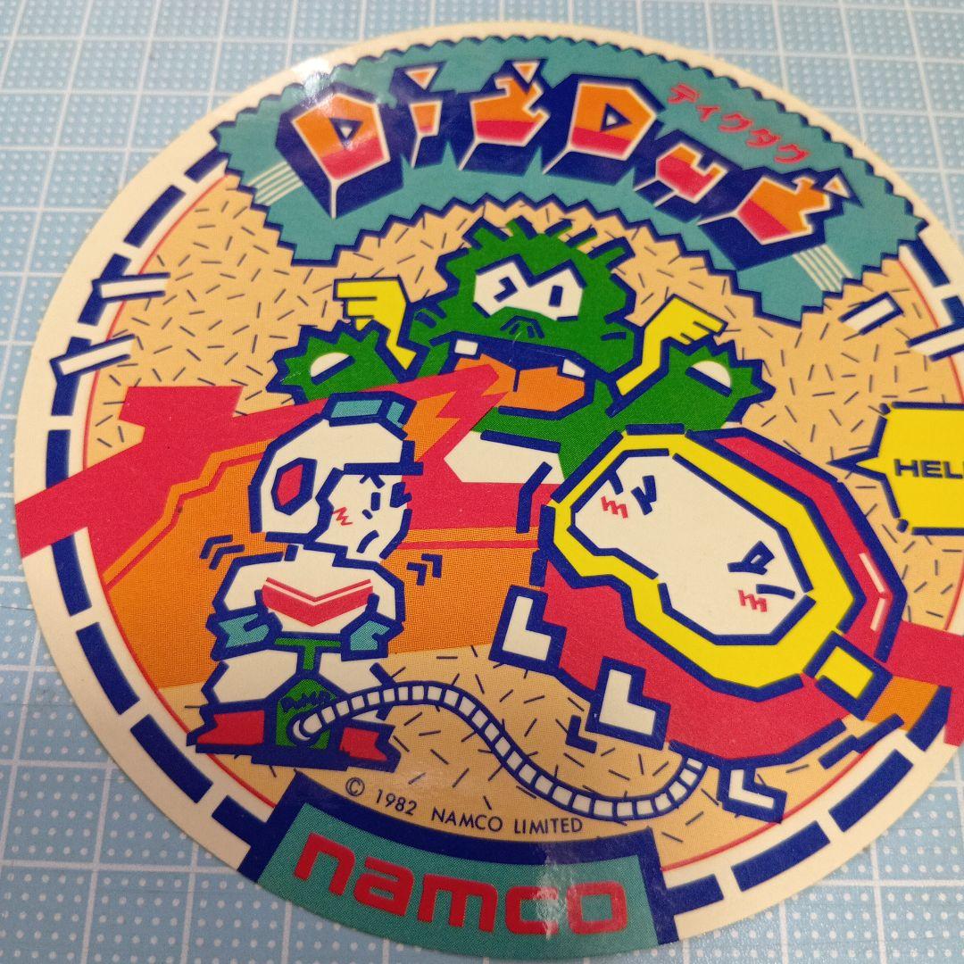 昭和レトロ　ディグダグ ステッカーセット２種