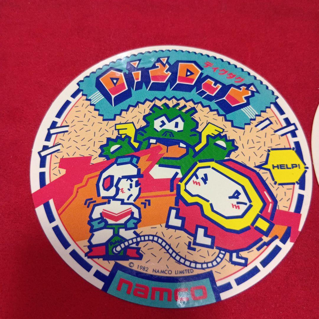 昭和レトロ　ディグダグ ステッカーセット２種