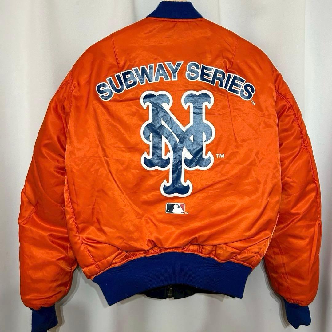 avirex ×MLB MA-1 yankees mets リバーシブル