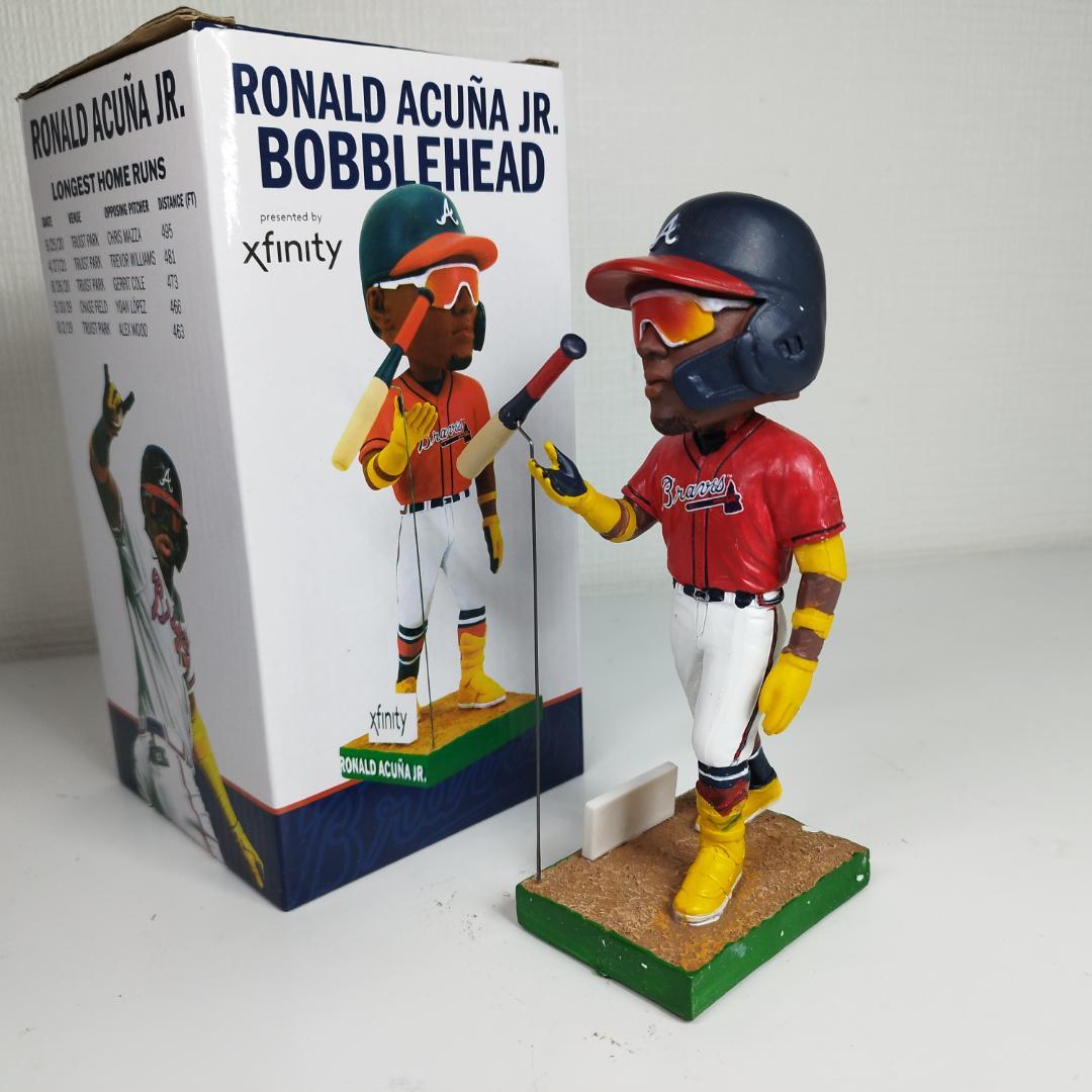 ロナルド アクーニャ ジュニア Jr ボブルヘッド 首振り人形 Ron IZ7q