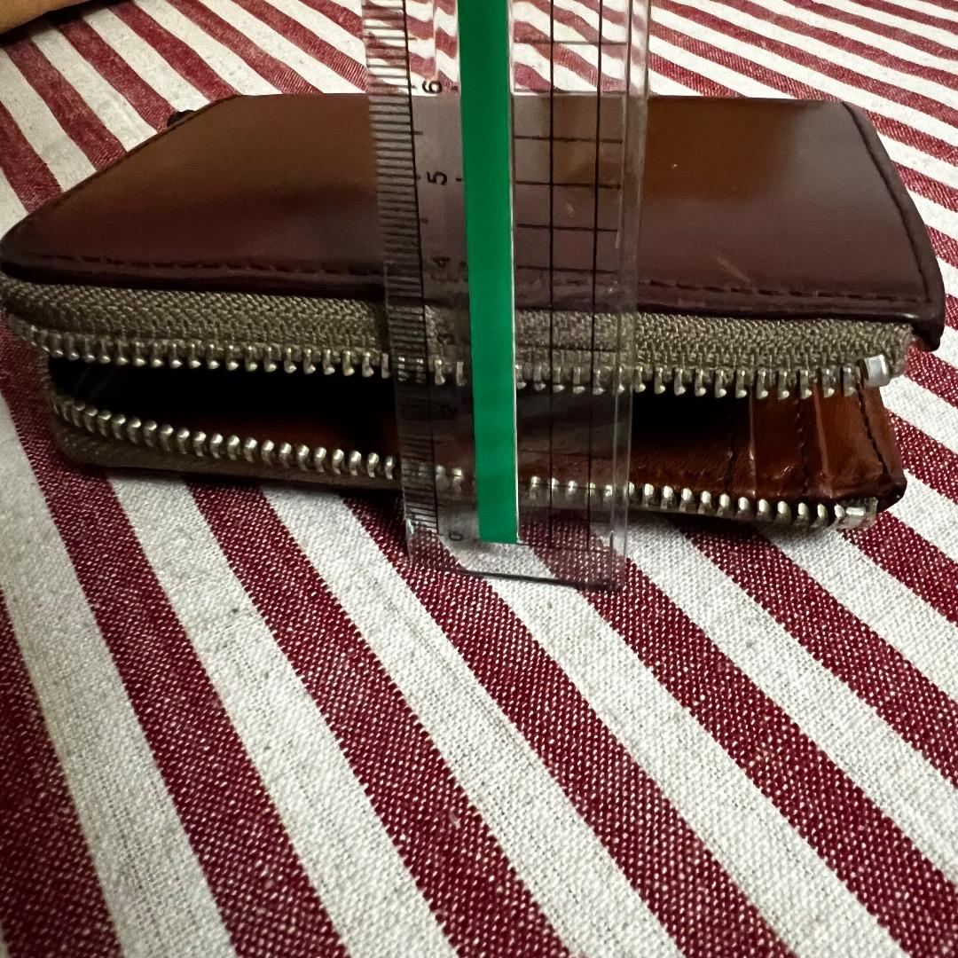 SLOW bridle Lzip middle wallet 二つ折り財布