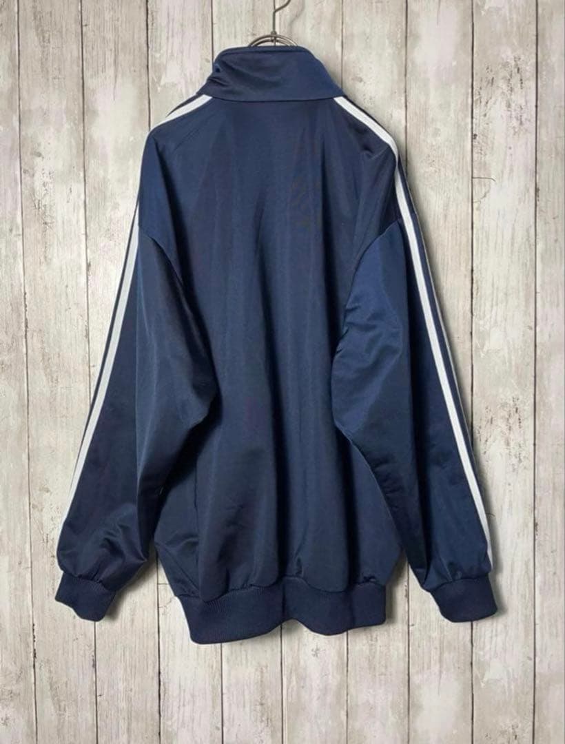 最終価格90s adidas トラックジャケット ファイヤーバード ネイビー
