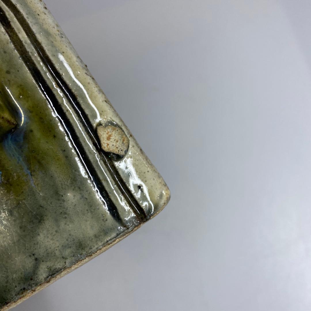 人間国宝　金城次郎　壷屋焼　徳利　最大幅約25㎝　東Y7-0214☆2Fトヒウ