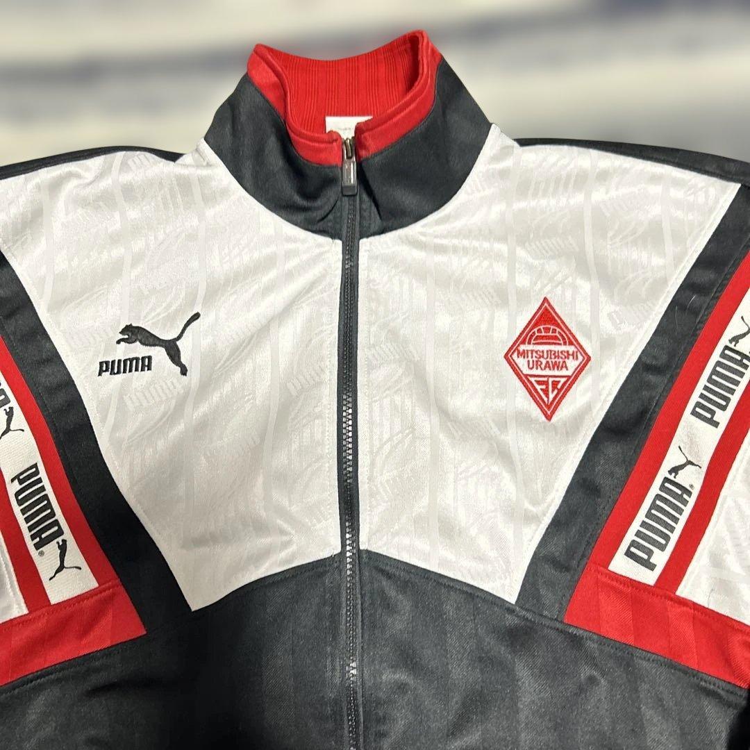浦和レッズ　初期　ジャージ　プーマ　プージャ　PUMA 三菱　セットアップ