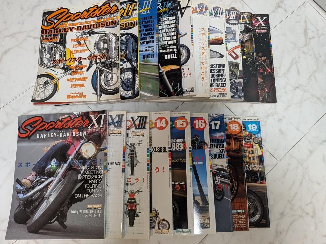 HARLEY-DAVIDSON Sportster スポーツスター 書籍セット