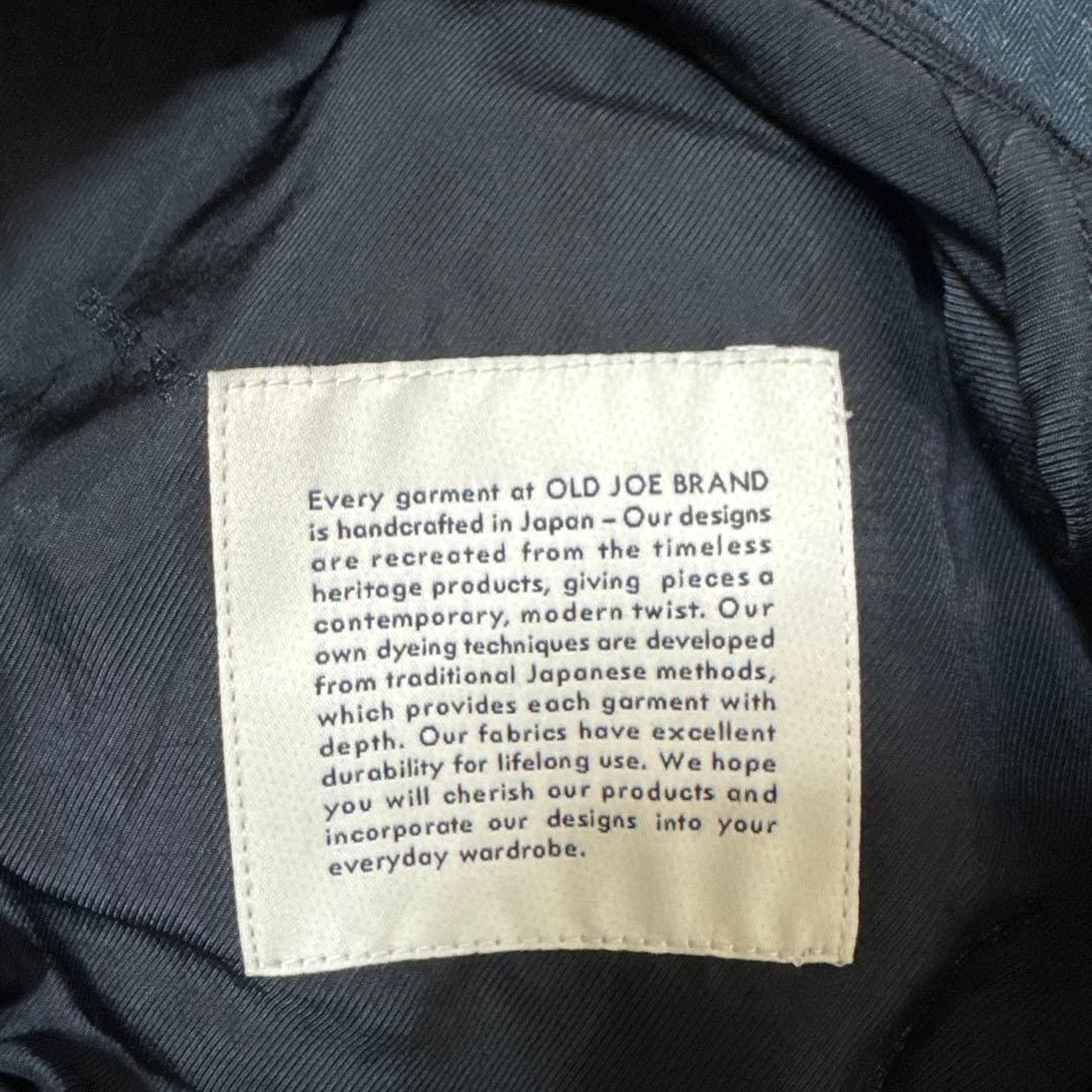 お値引きOKほぼ未使用　OLD JOE BRAND レザーキャスケット　ブラック