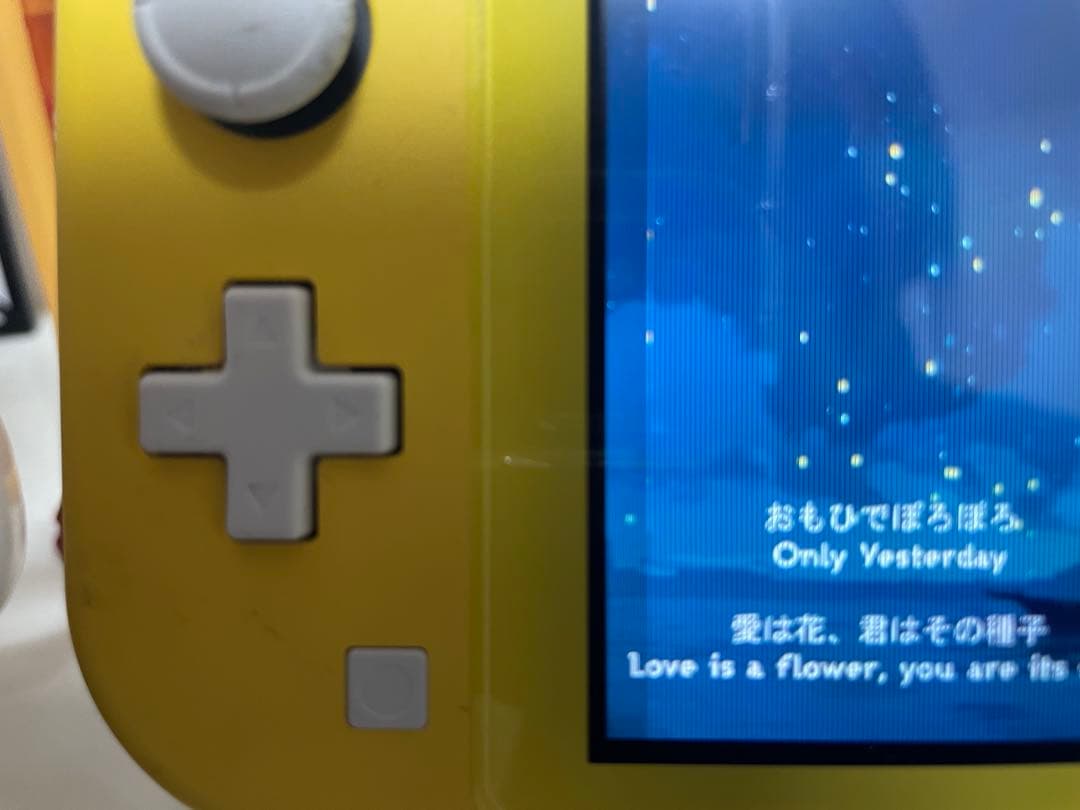 【ジャンク品】Nintendo Switch Liteイエロー