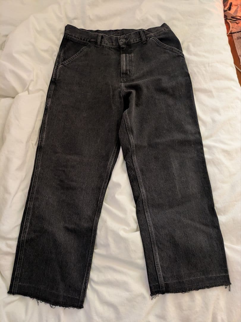 Carhartt ブラックデニム　ペインターパンツ