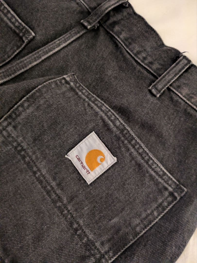 Carhartt ブラックデニム　ペインターパンツ