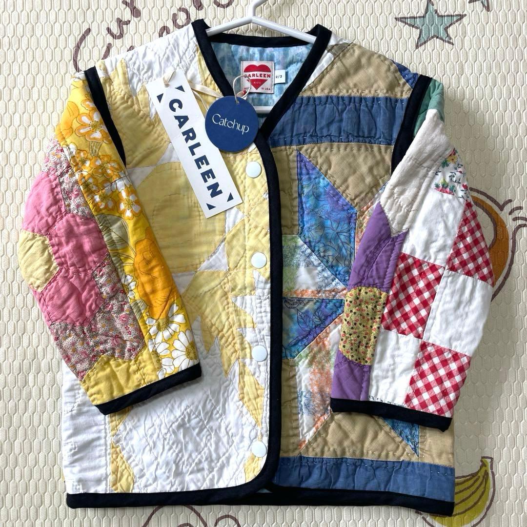 CARLEEN パッチワーク　ジャケット　100cm