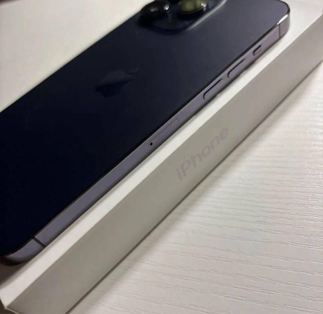 iPhone14 Pro 256GB ディープパープル SIMフリー 極美品
