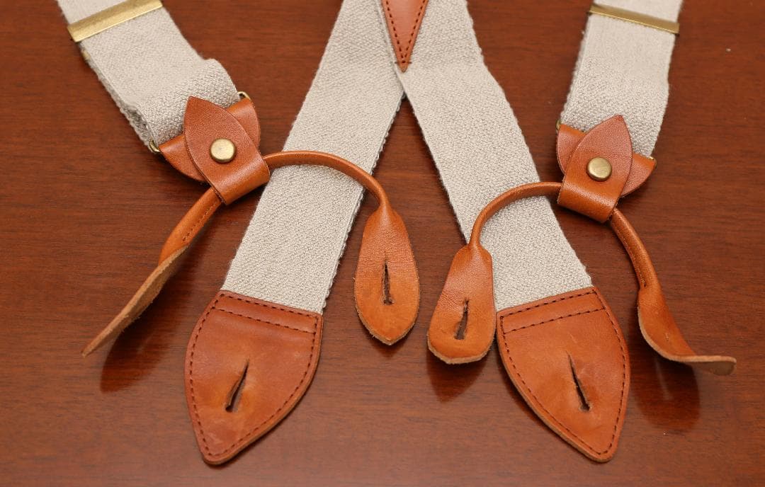 ★ ナイジェル・ケーボン　USアーミーサスペンダー リネン