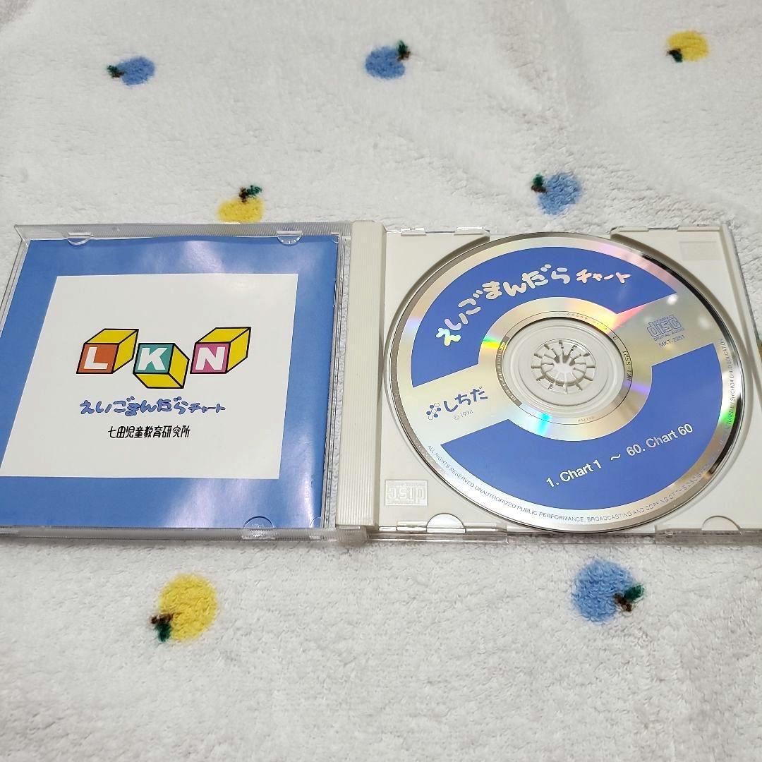 七田式 さわこの一日　えいごまんだらチャート　ゆきおの一日(テープ)