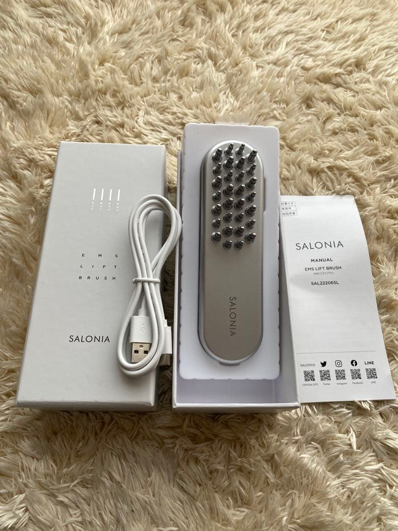 SALONIA サロニア：EMS美顔器 スカルプ・フェイス・ボディ用