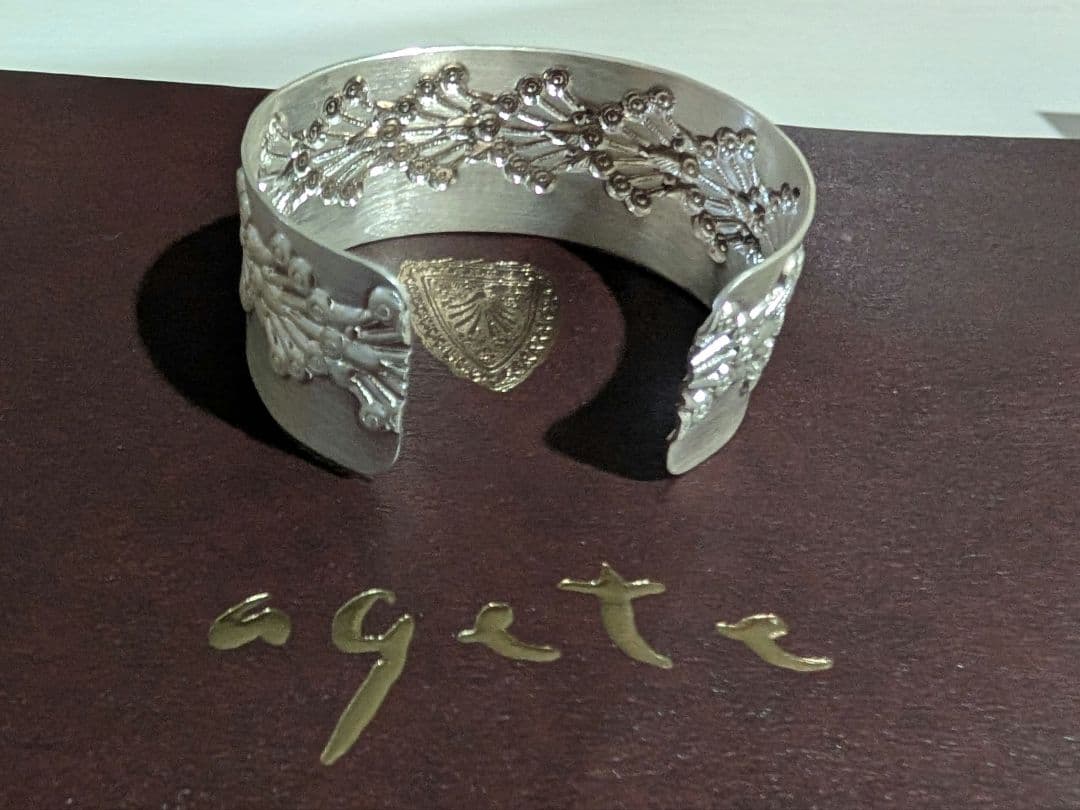 アガット*agete*　シルバーバングル　新品未使用