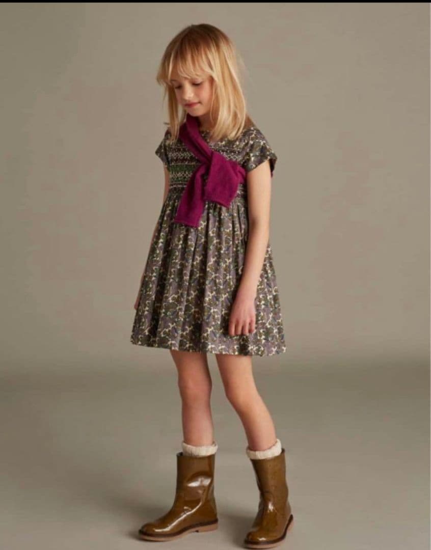 【新品】Bonpoint ボンポワン ワンピース size 10 半袖