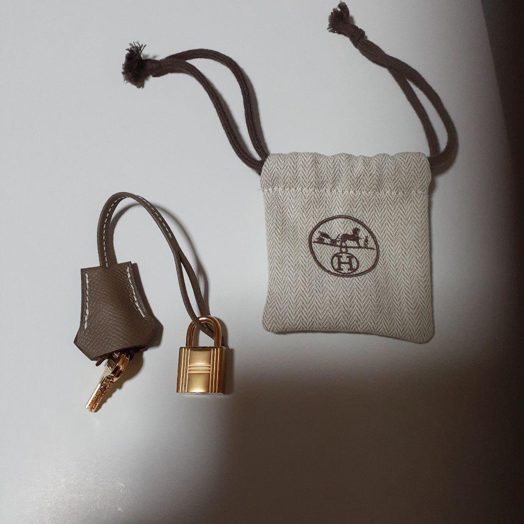 HERMES エルメス カデナ　24Kメッキ　No.101　101番　鍵付き