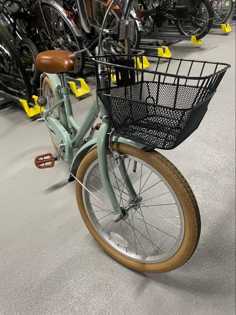 MOSS ミントグリーン 子供用自転車