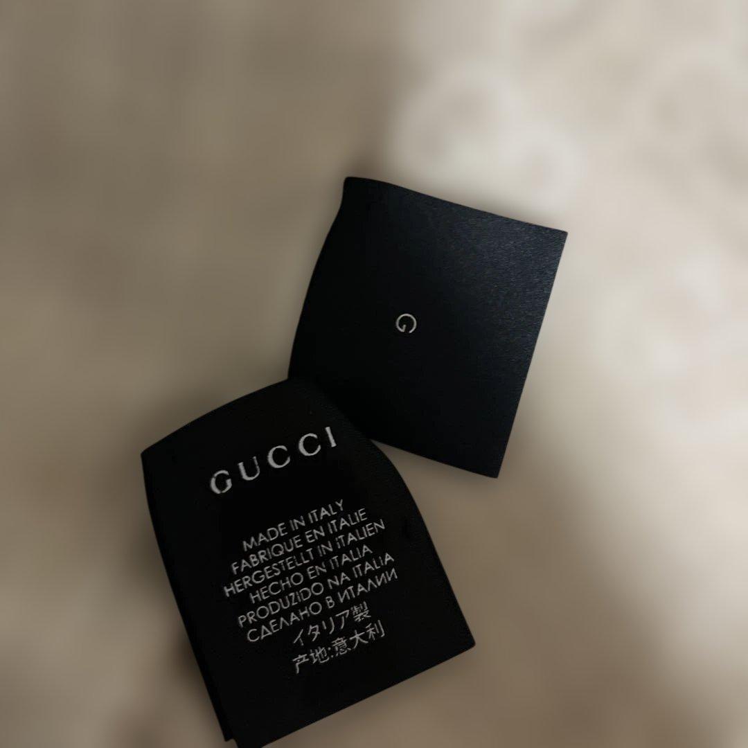 GUCCI ベージュ GGロゴ ストール