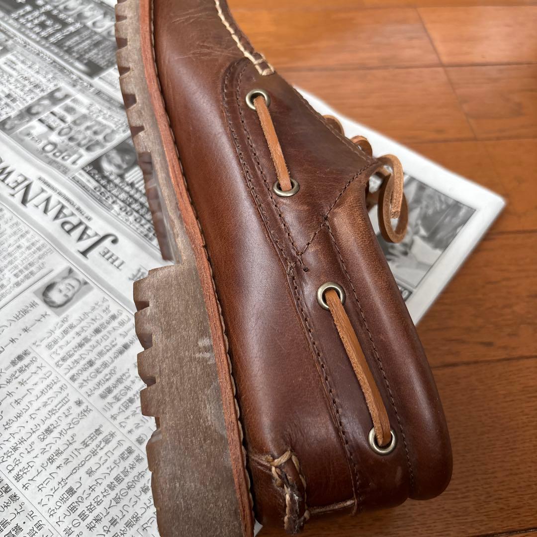 Timberland ブラウン デッキシューズ