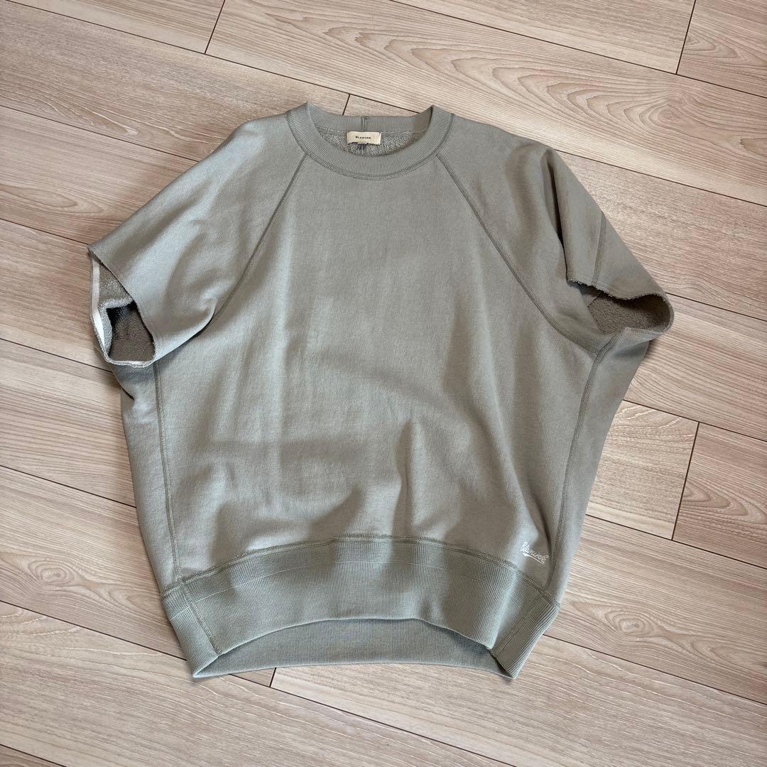 お値下げ中！ブラミンク BLAMINK 半袖　スウェット　グレー