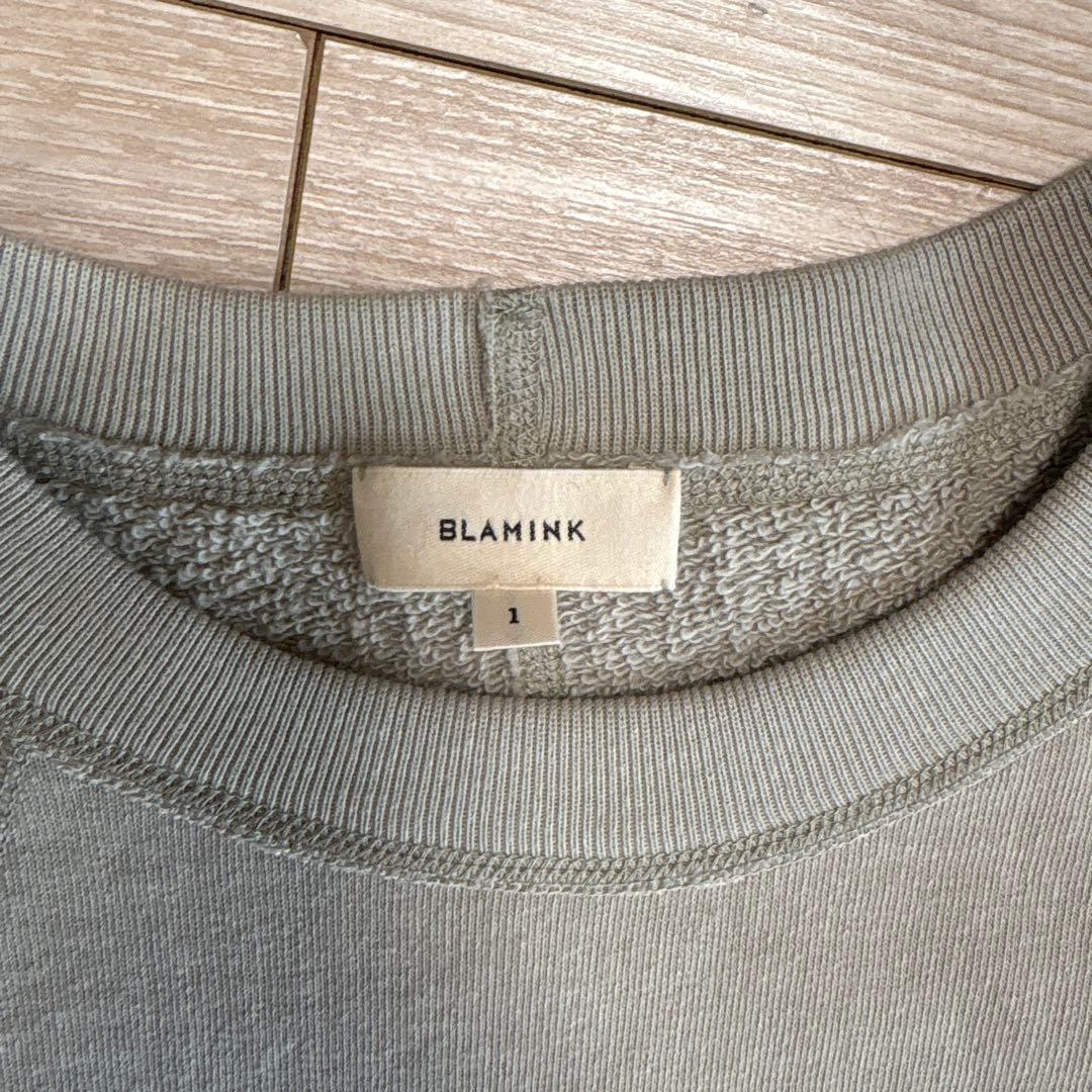 お値下げ中！ブラミンク BLAMINK 半袖　スウェット　グレー