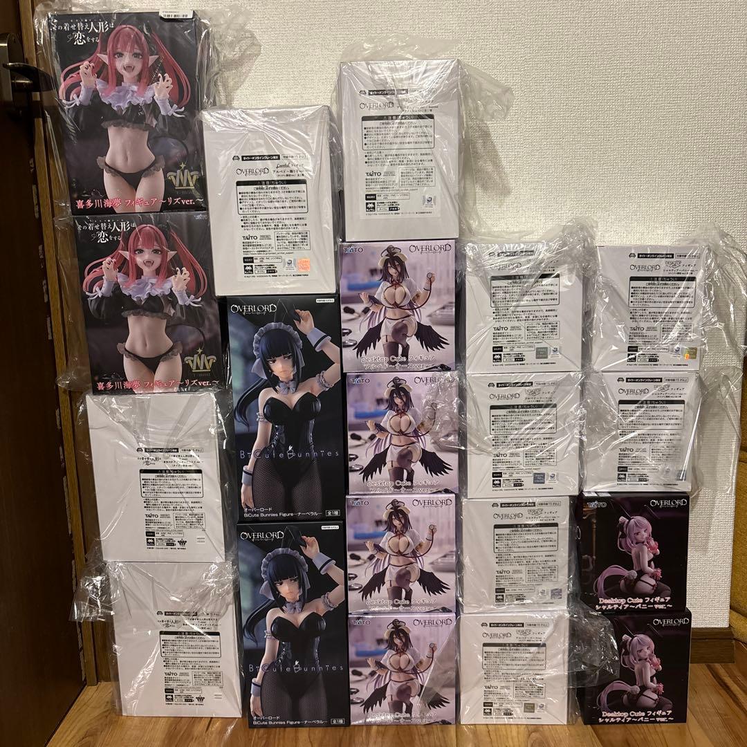 プライズフィギュア オーバーロード 16体セット➕リズ４体まとめ売り