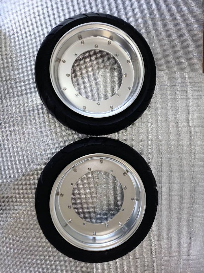 シャリー/ダックス/モンキーカスタム用　12インチ　ホイールタイヤ　2本セット