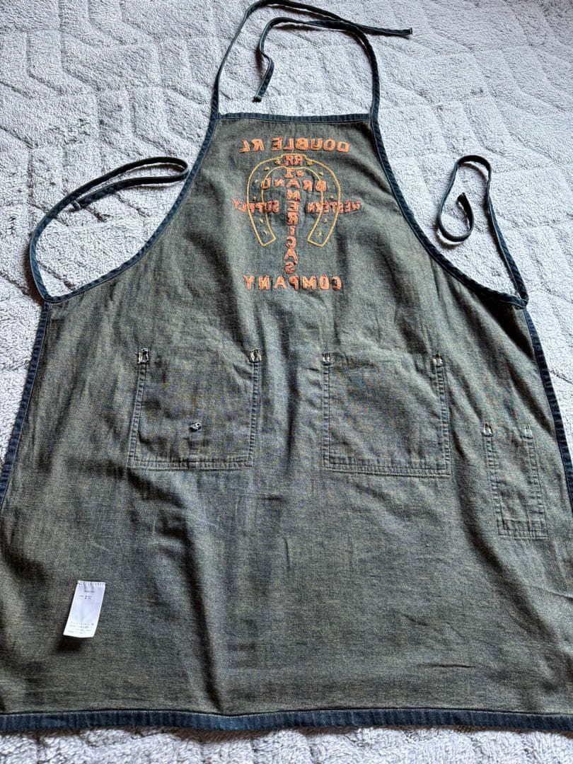 RRL インディゴエプロン