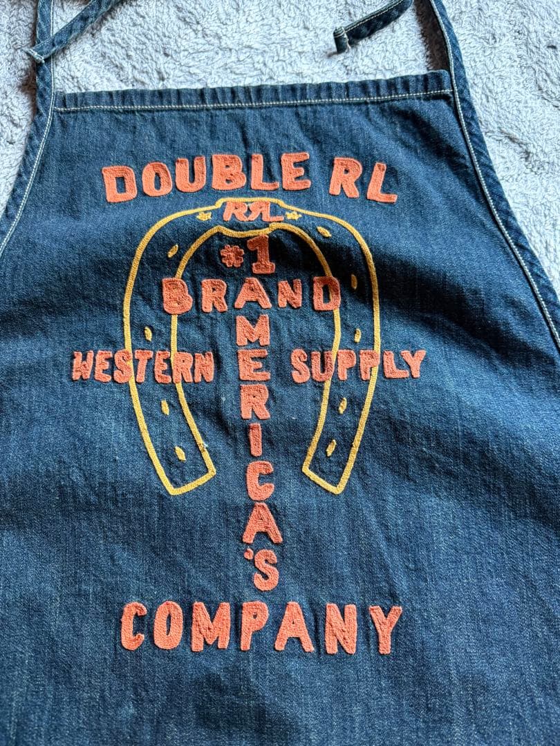 RRL インディゴエプロン