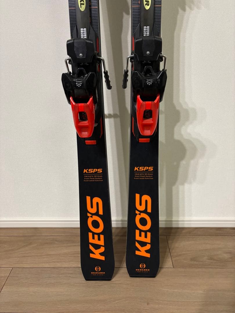 OGASAKA オガサカ　スキー板　ビンディング付　165cm