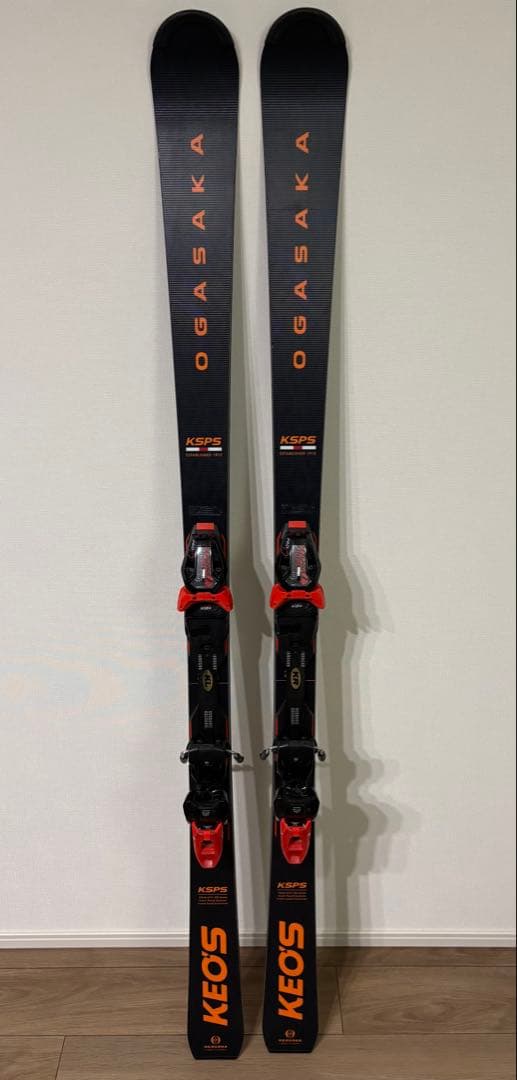 OGASAKA オガサカ　スキー板　ビンディング付　165cm