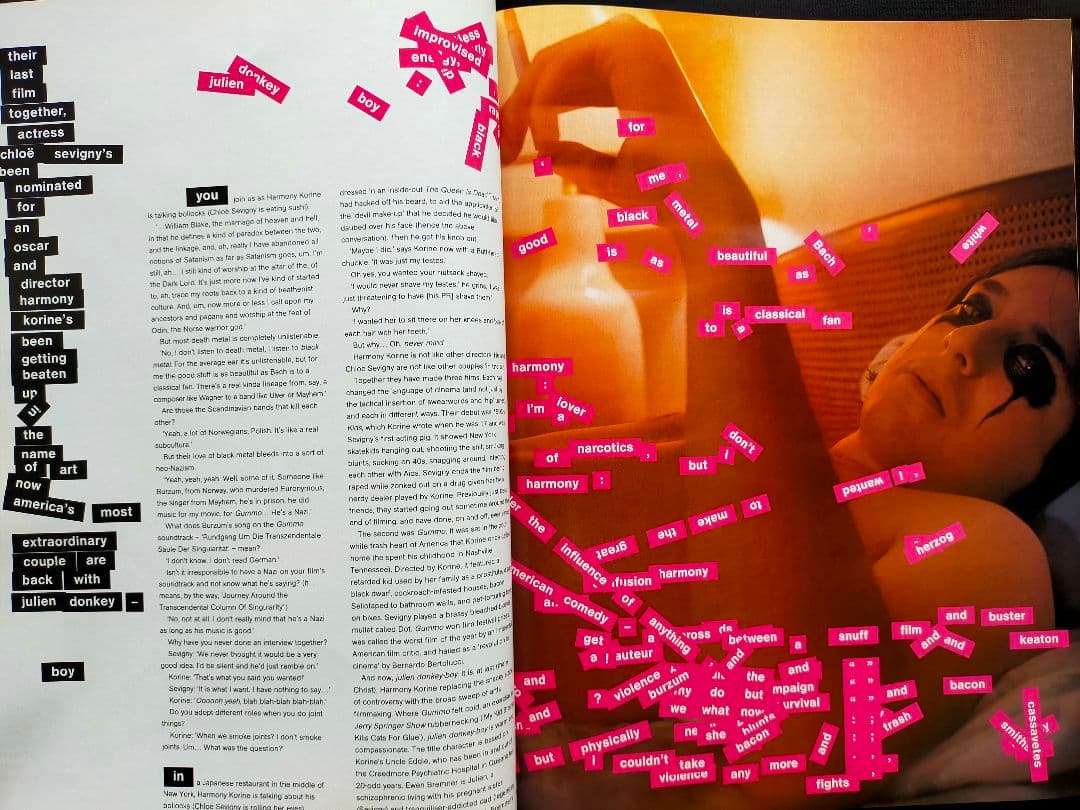 THE FACE MAGAZINE クロエ・セヴィニー