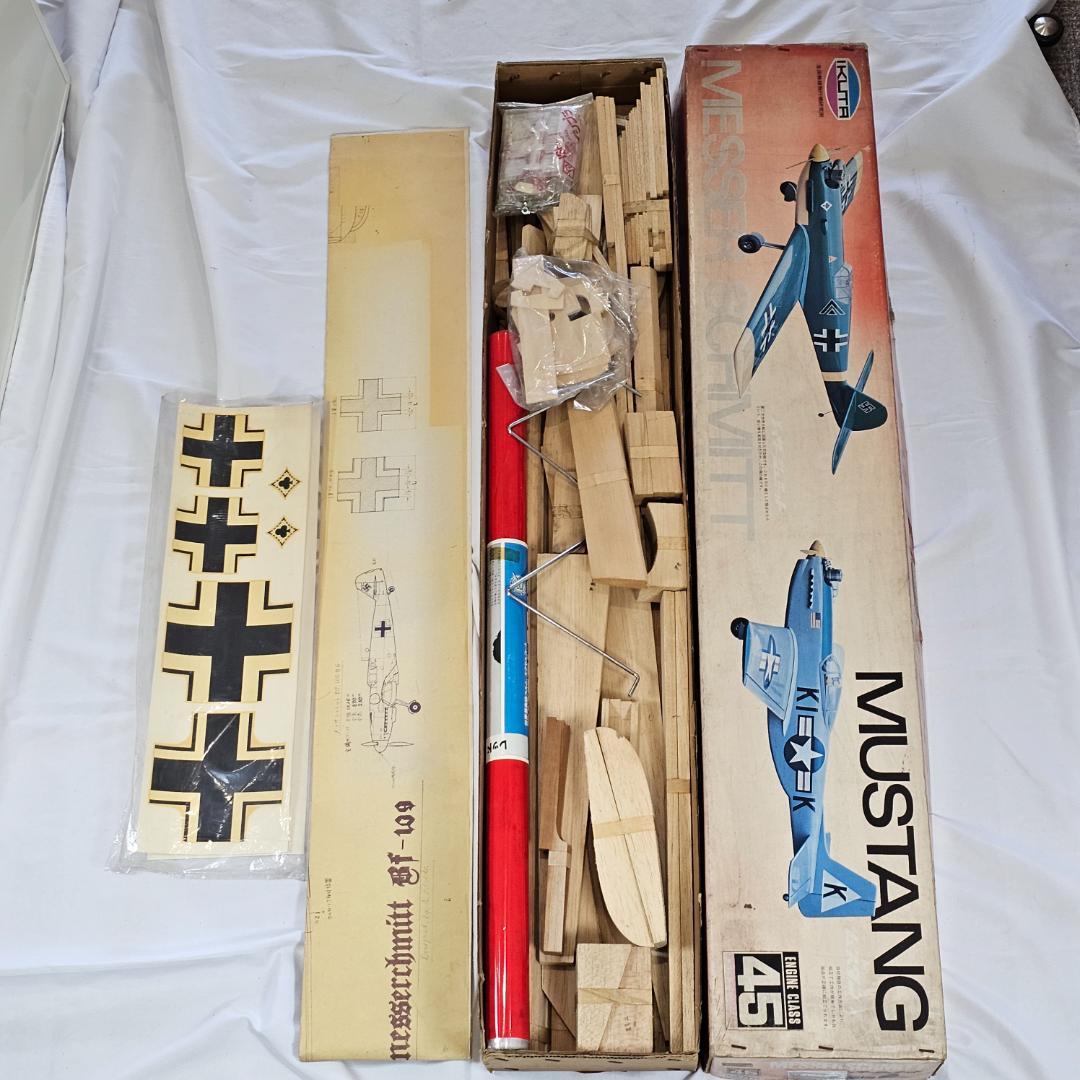 【激レア】 生田無線飛行機研究所 ムスタング メッサーシュミット RCキット