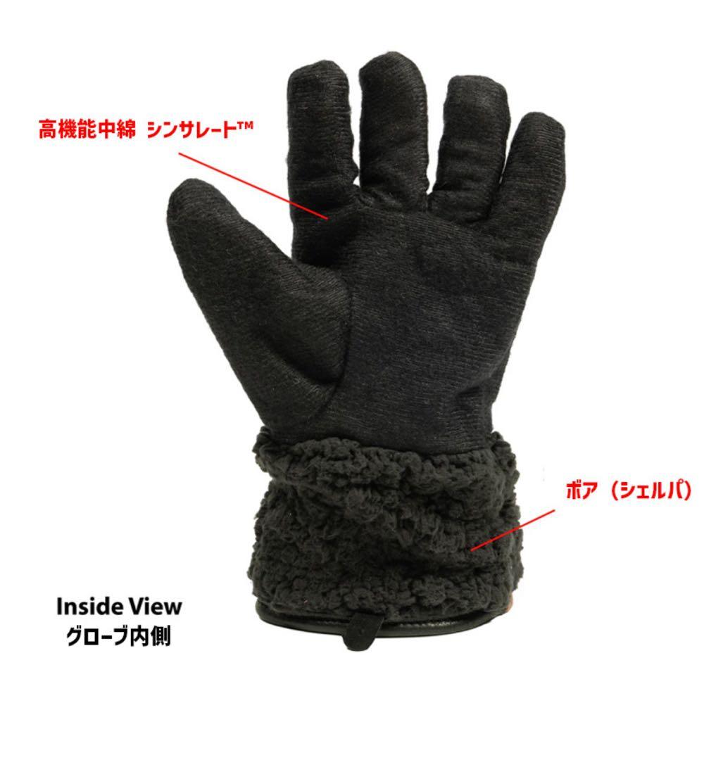 THRASHIN SUPPLY エース ローパー 防寒 レザーグローブ バイク用