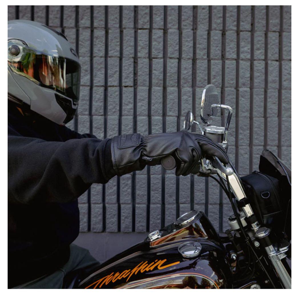 THRASHIN SUPPLY エース ローパー 防寒 レザーグローブ バイク用