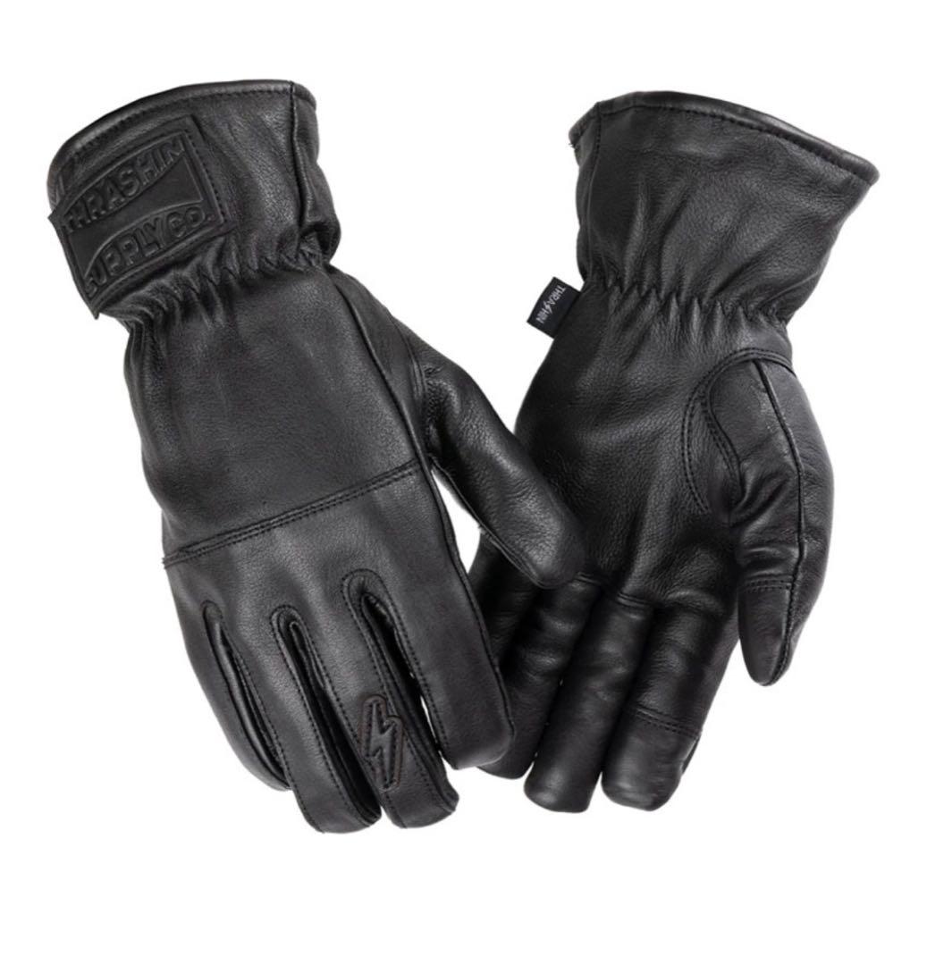 THRASHIN SUPPLY エース ローパー 防寒 レザーグローブ バイク用