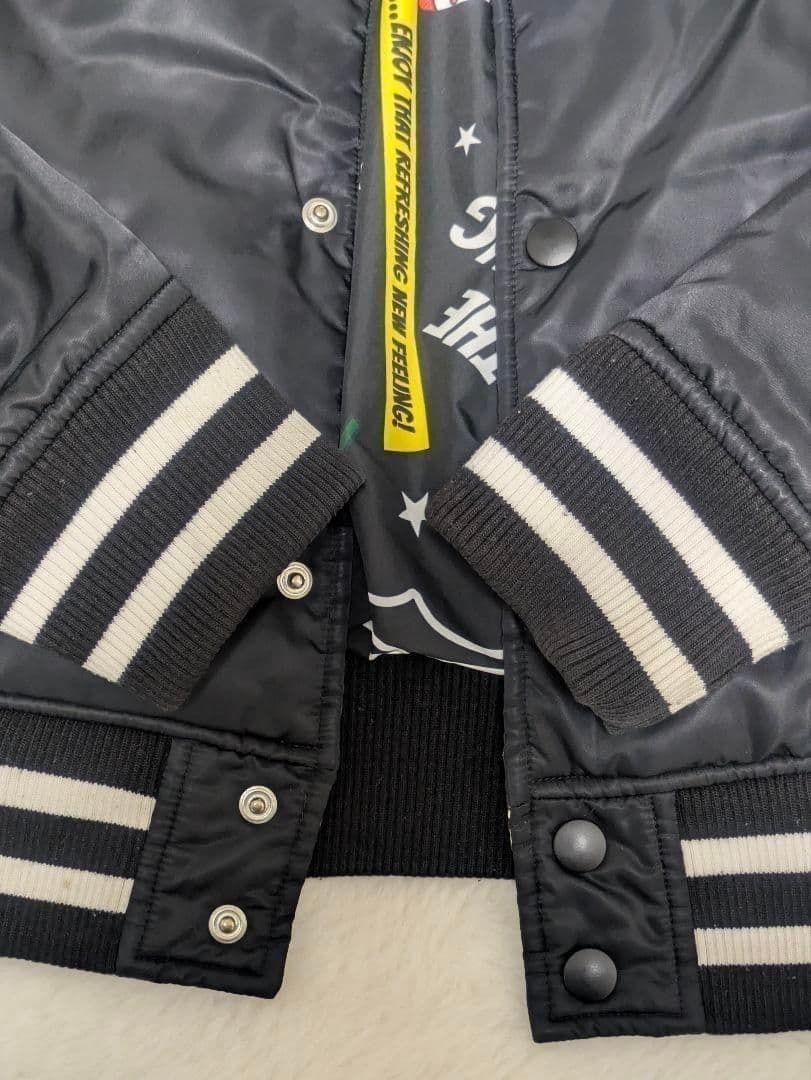 ★美品★ FCRB COCA-COLAコカコーラ◇リバーシブルスタジャン L