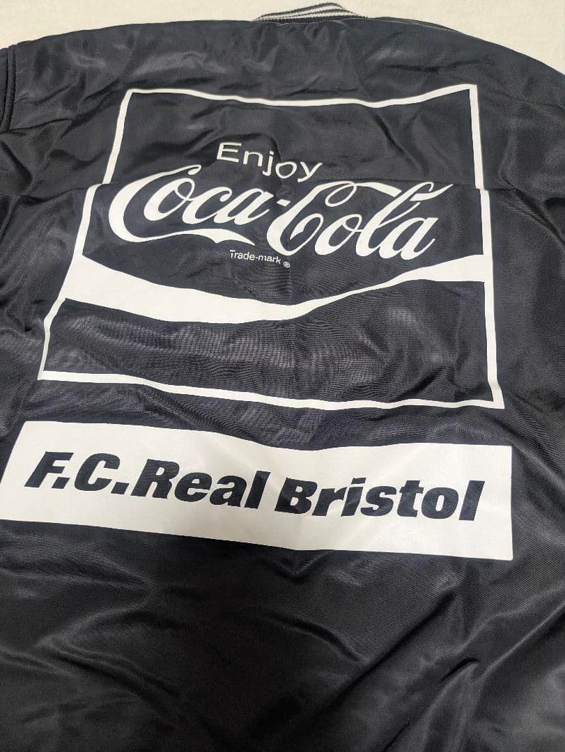★美品★ FCRB COCA-COLAコカコーラ◇リバーシブルスタジャン L