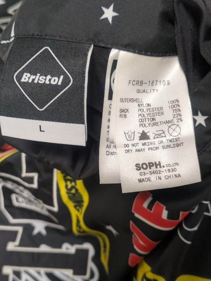 ★美品★ FCRB COCA-COLAコカコーラ◇リバーシブルスタジャン L