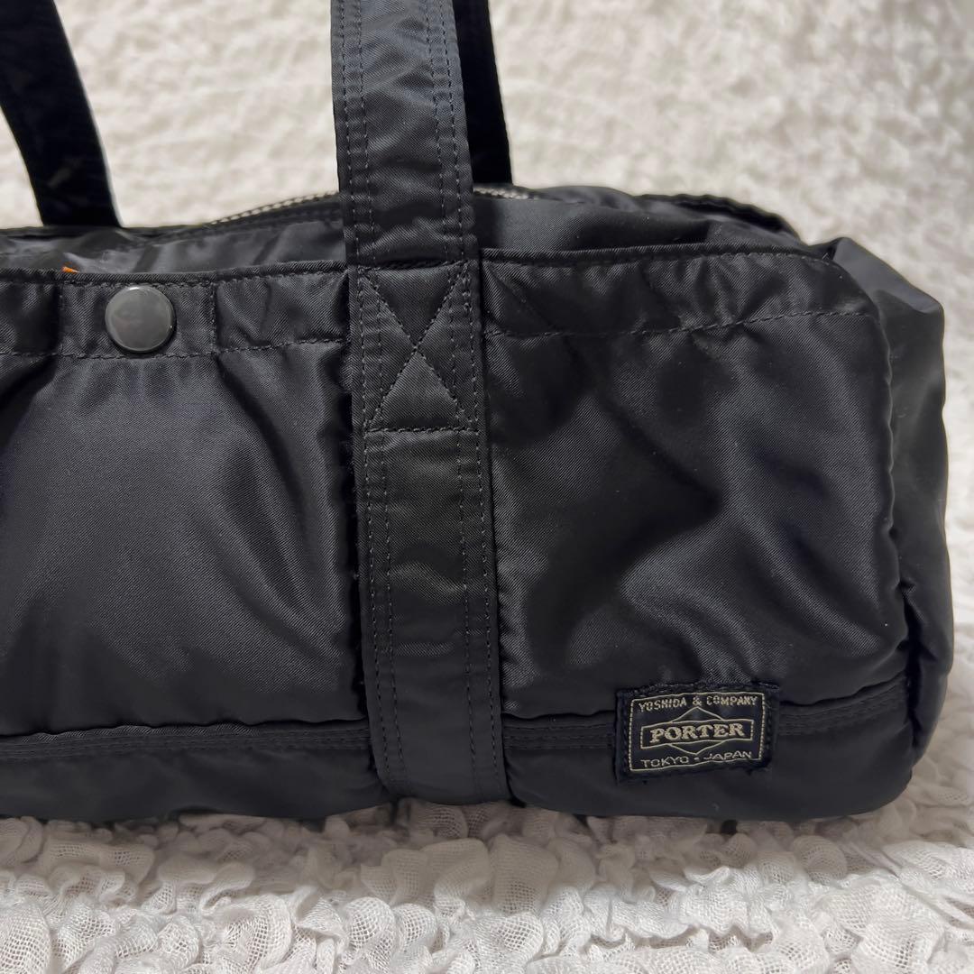 【美品・廃盤・希少】ポーター　タンカー　ボストンバッグ　ダッフルバッグ　黒