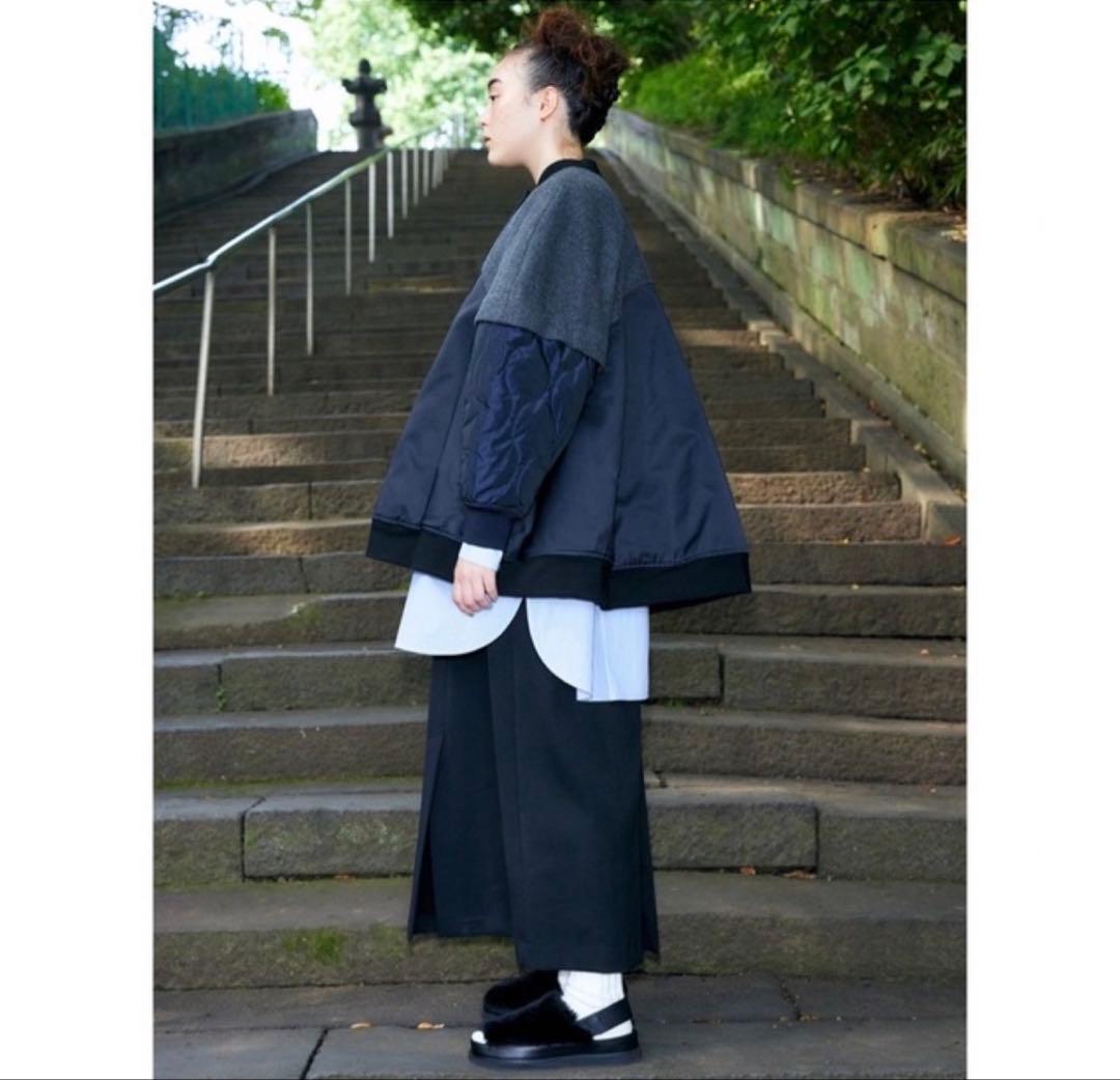 【希少】ENFOLD ブルゾン　36 異素材　アウター　キルティング　ジャケット