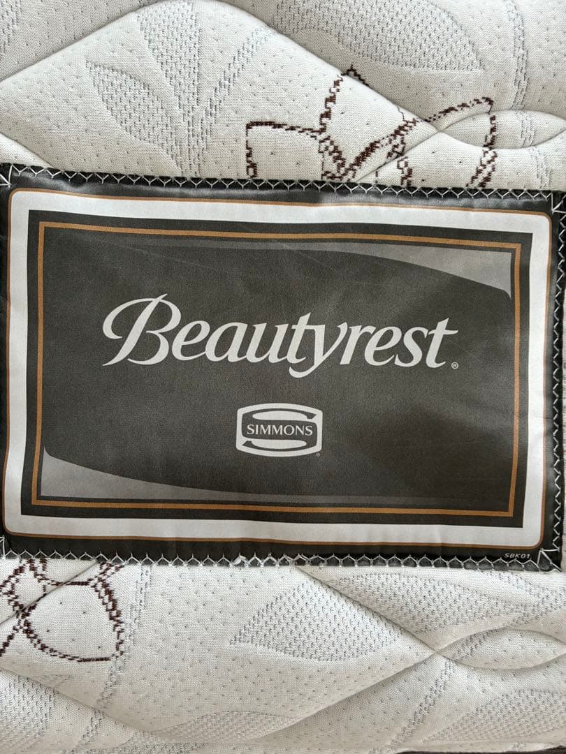 シモンズ　Beautyrest シングルスプリングマットレス