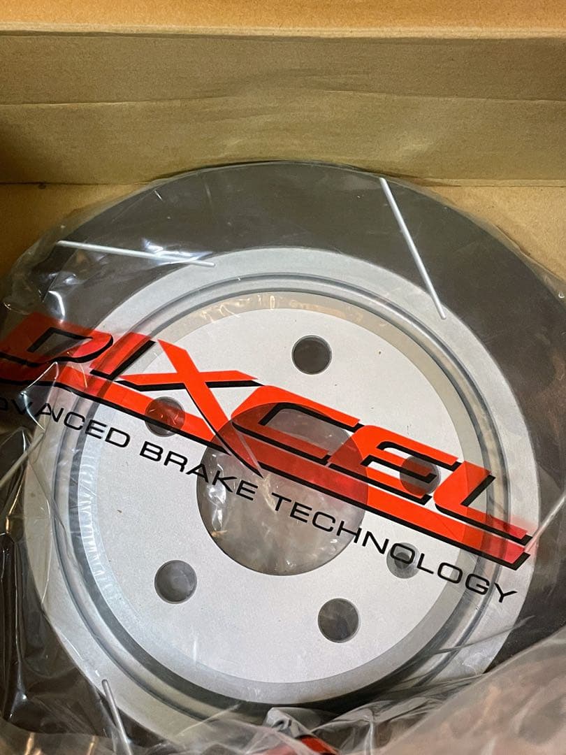【新品未使用】ディクセル★リアブレーキローター★HSタイプ★純正スリッド付き★